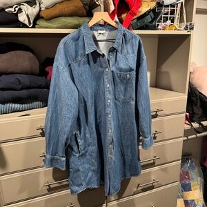 Denim Blue Women's Romper from Anthropologie